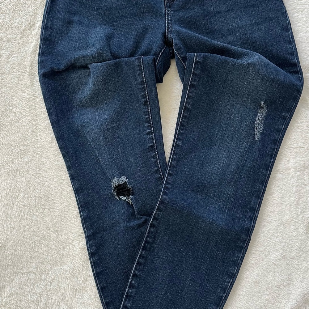 Kut from the Kloth Dark Wash Skinny Jeans - Picture 3 of 7